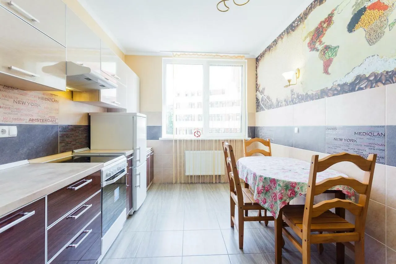 Appartement Солнечная Квартира На Ломоносова 71, Вднх Oekraïne
